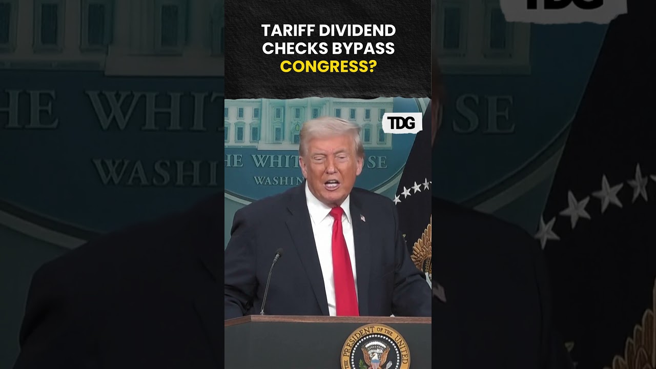 #смотрите | Трамп заявляет, что одобрение Конгресса вряд ли потребуется для выплаты дивидендов по...