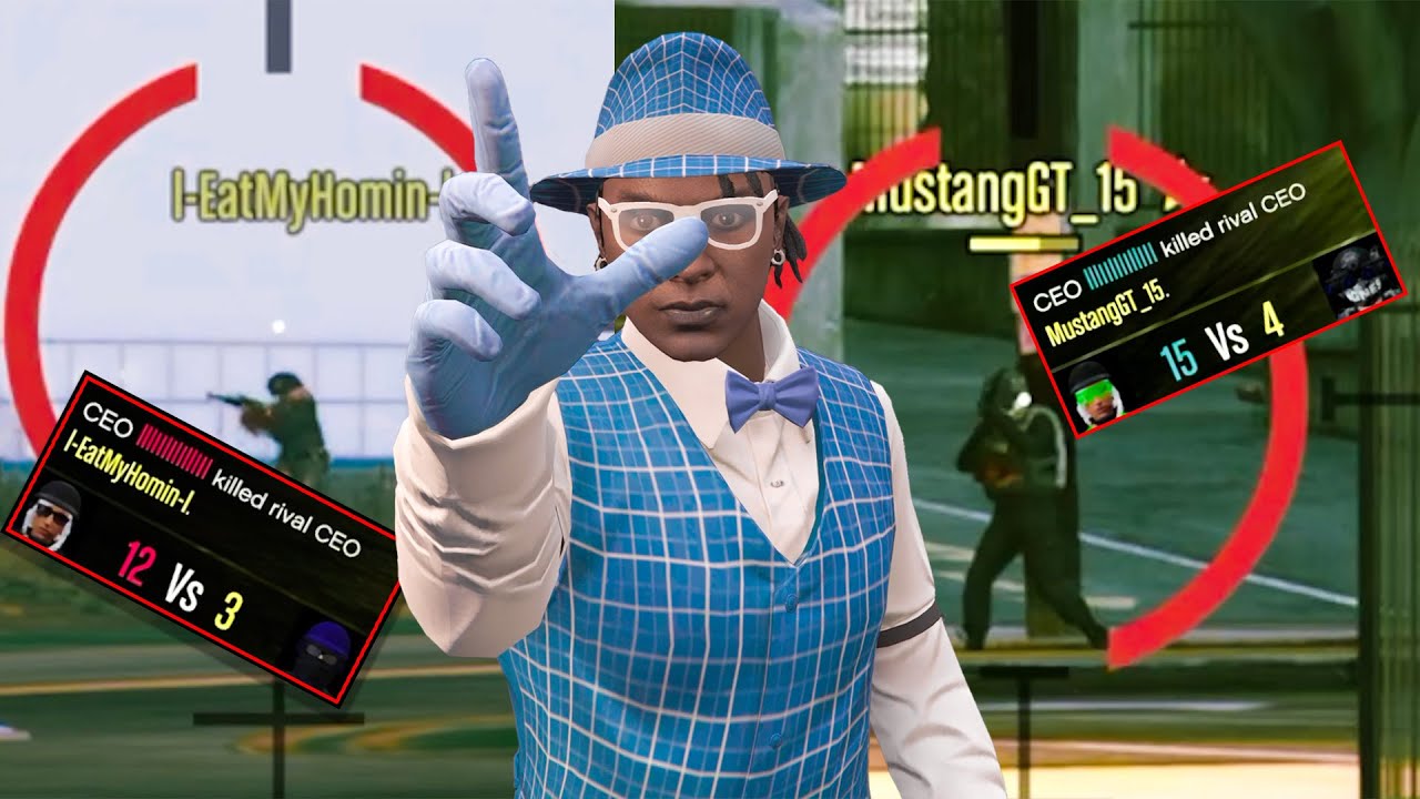 Fighting Sweaty 2025 GTA Tryhards With Sniper PvP Skill...