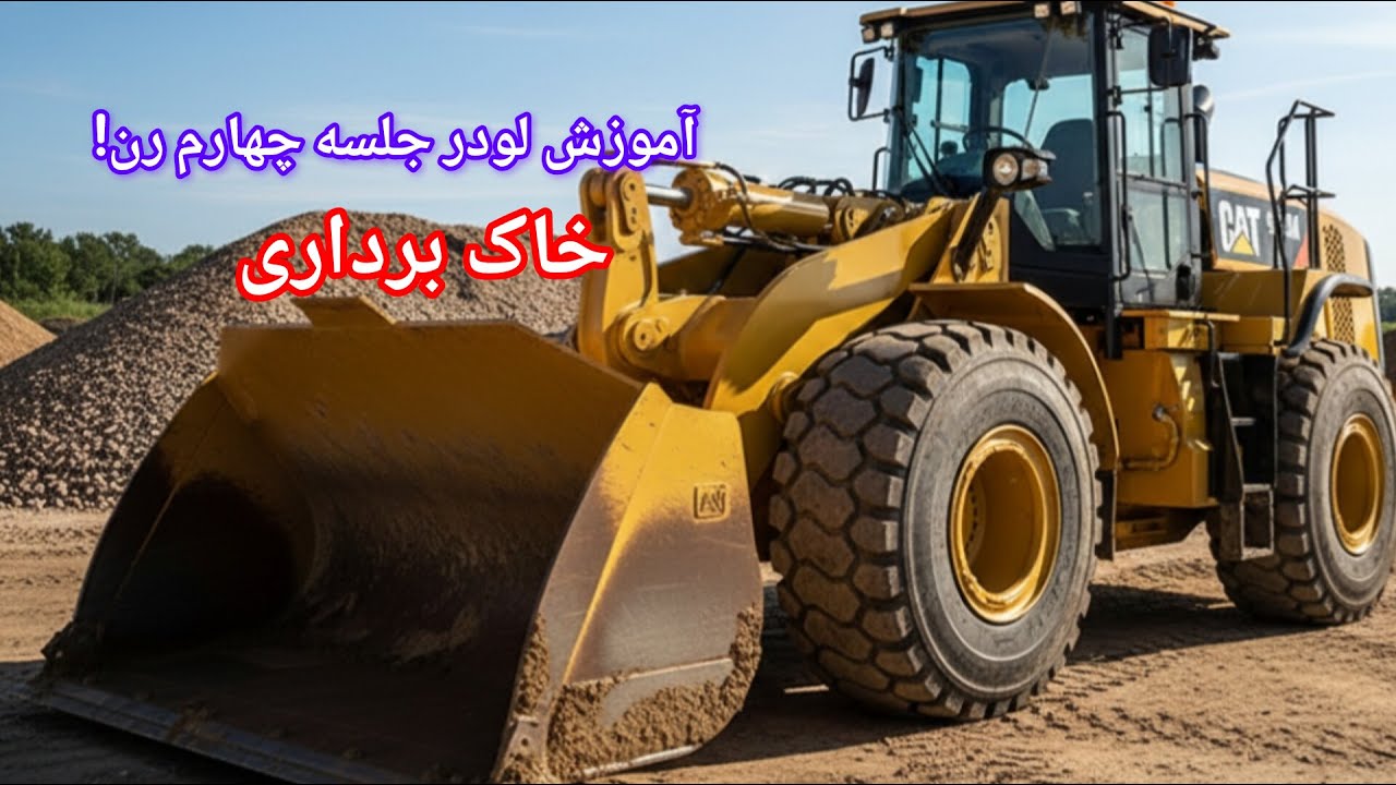 آموزش کامل بیل مکانیکی...لودر..بکهو...مینی لودر..بابیکت.. لیفتراک... بولدوزر... دامپتراک... غلطک