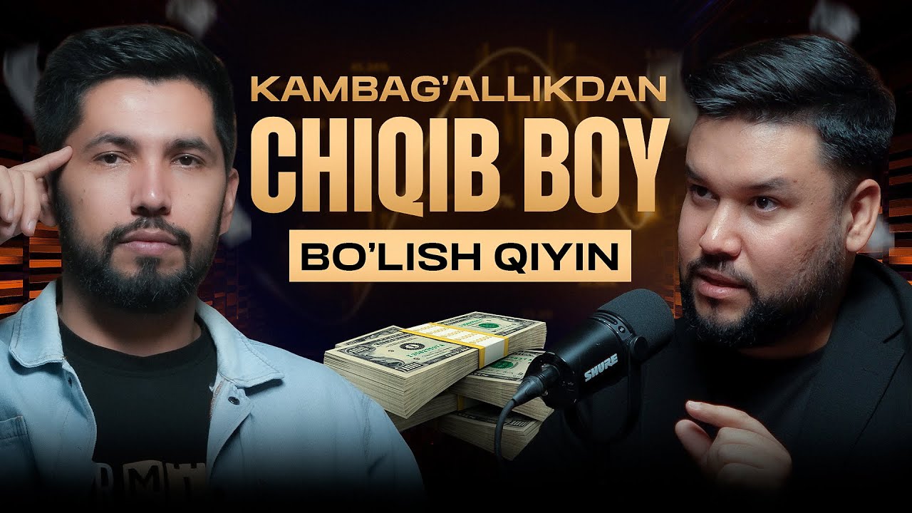 Hech kim sizdan ortiq emas.Boy  bo'lmoqchimisiz, yo'lini izlang, bahona emas!