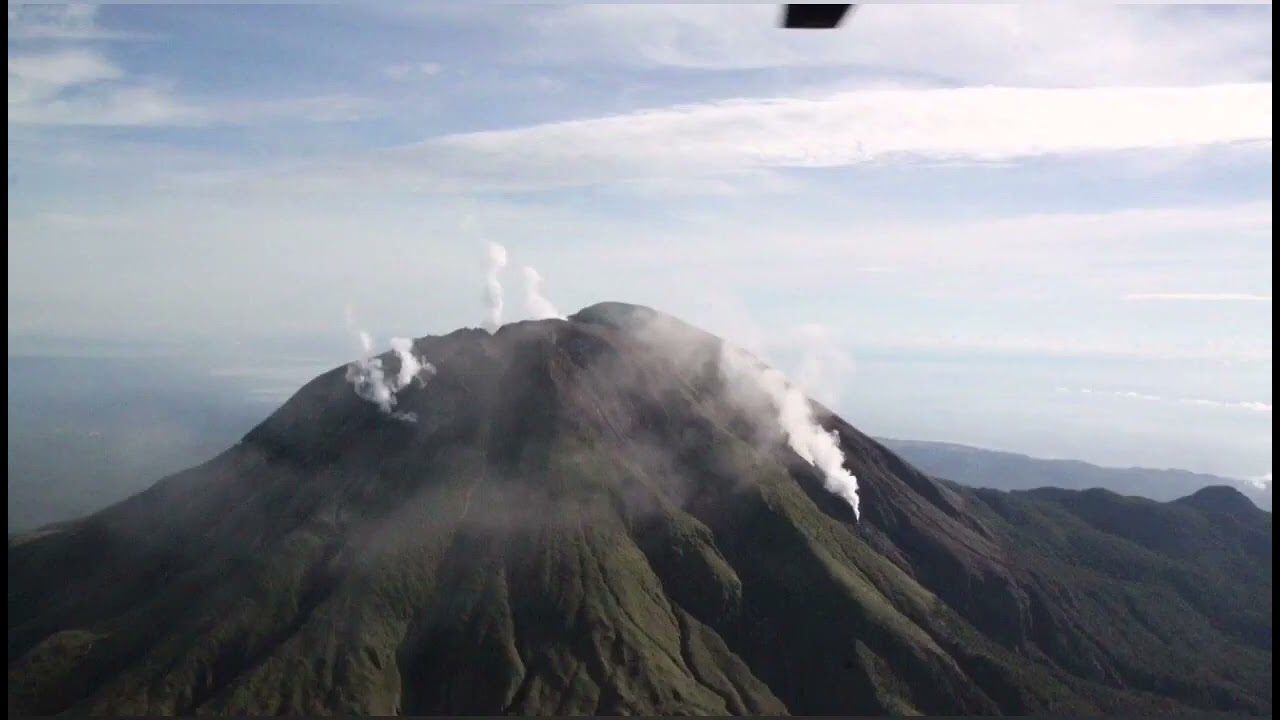 Huge Ashfall Eruption Of Bulusan Volcano