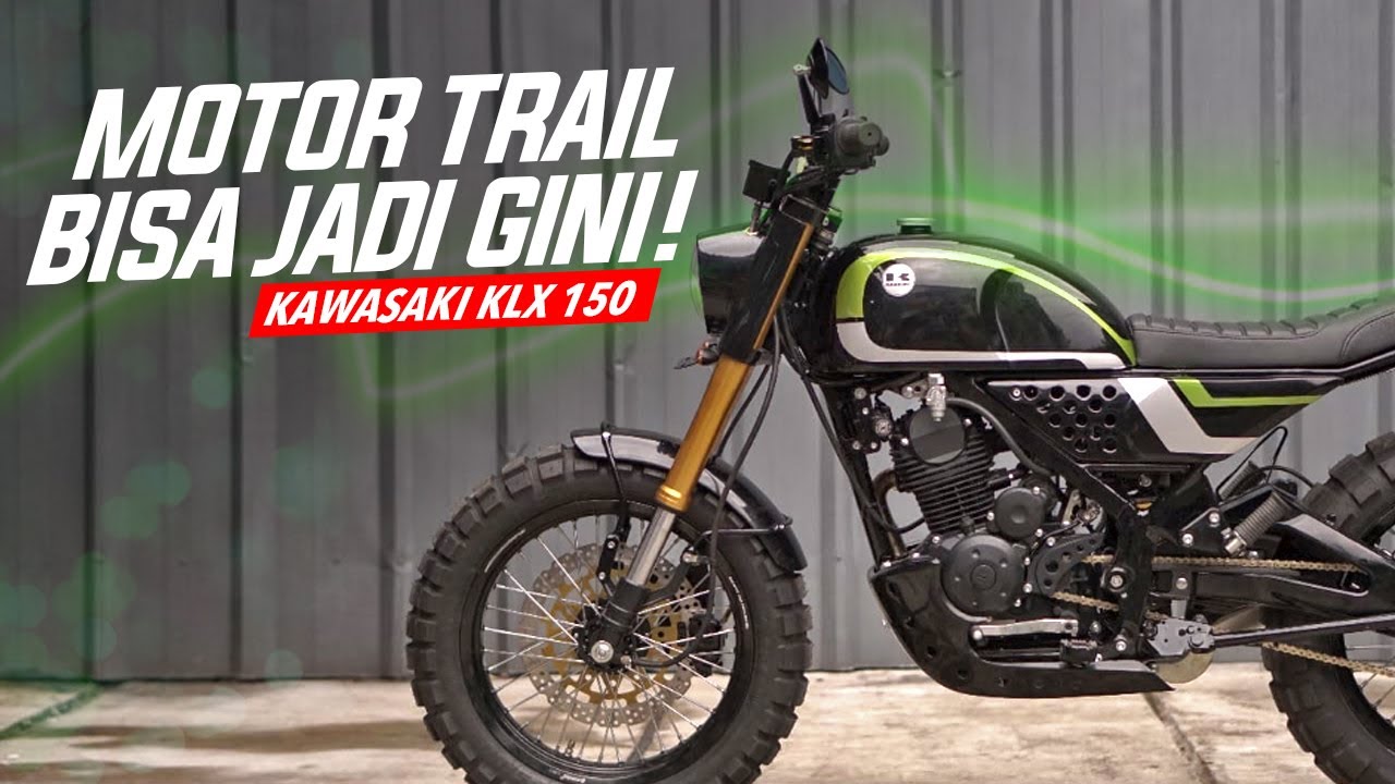 Custom KLX 150 Jadi Scrambler #AtenxKatros