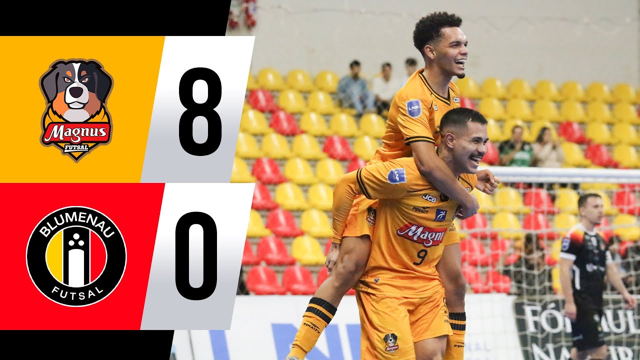 GOLS E BASTIDORES - MAGNUS 8x0 BLUMENAU - LNF2025