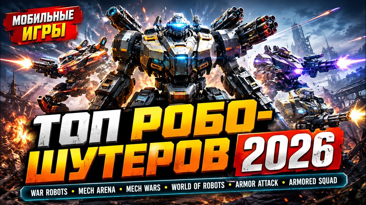 ТОП мобильных робо-шутеров 2026 &mdash; War Robots уже не лучший?