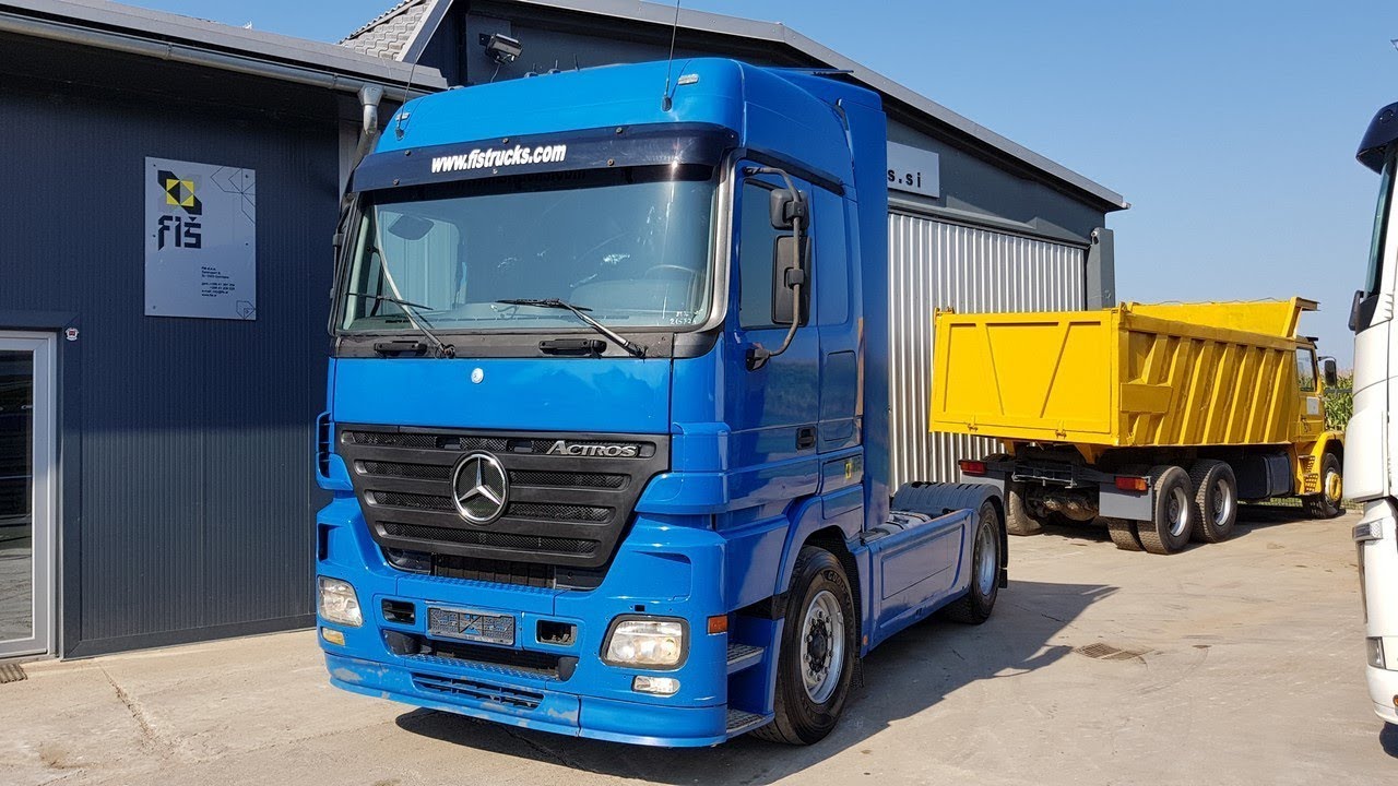 TRUCK MERCEDES-BENZ ACTROS 1846 4X2 TRACTOR UNIT FI&Scaron; TRUCKS & MACHINERY SLOVENIA