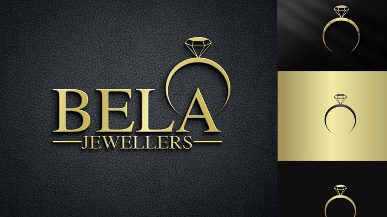 Jewelry Logo Design Illustrator || Illustrator Tutorial | Golden Logo Design #GrafixmanBD