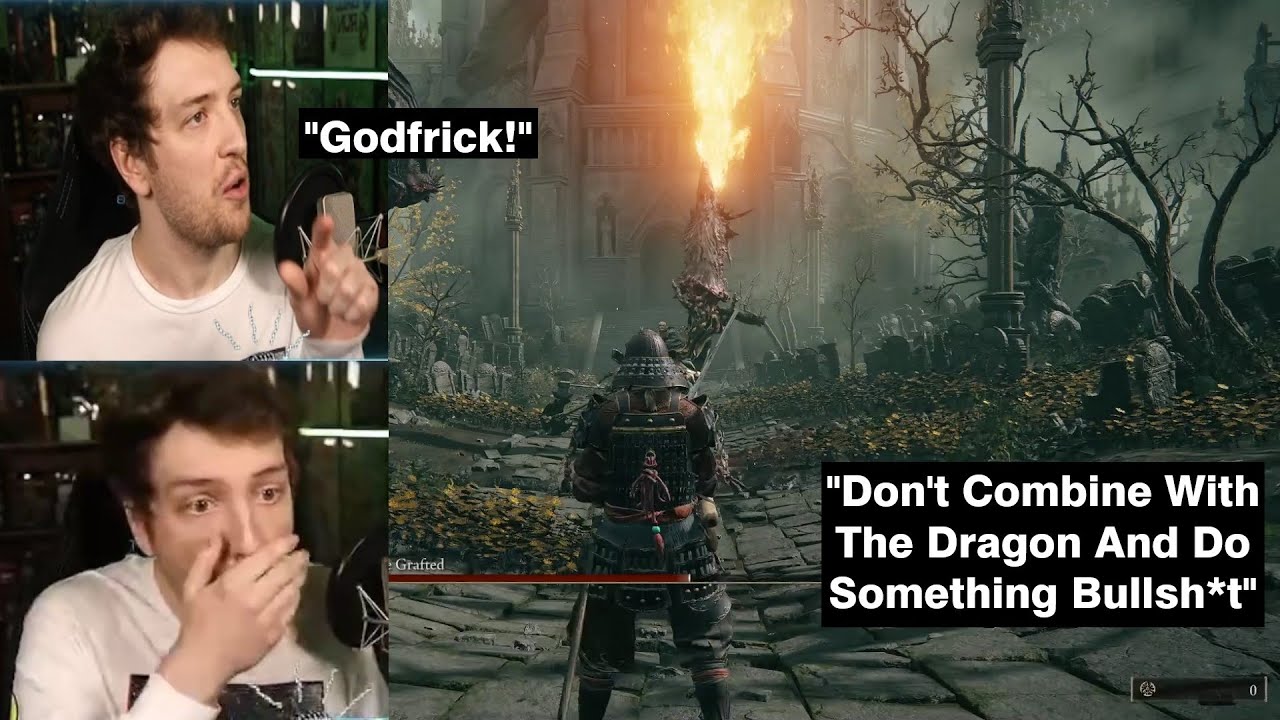 CDawgVA Vs Godrick the Grafted Boss Fight - Elden Ring