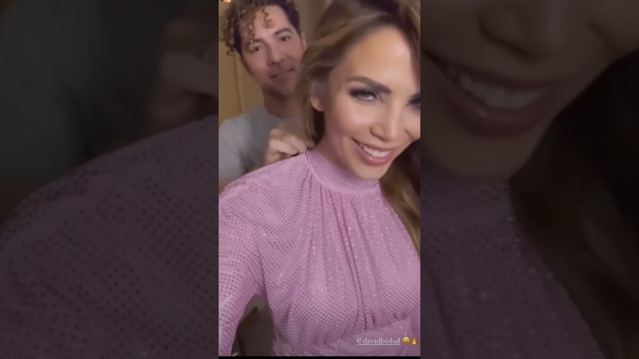 ❤️DAVID BISBAL TODO UN CABALLERO CON ROSSANA ZANETTI