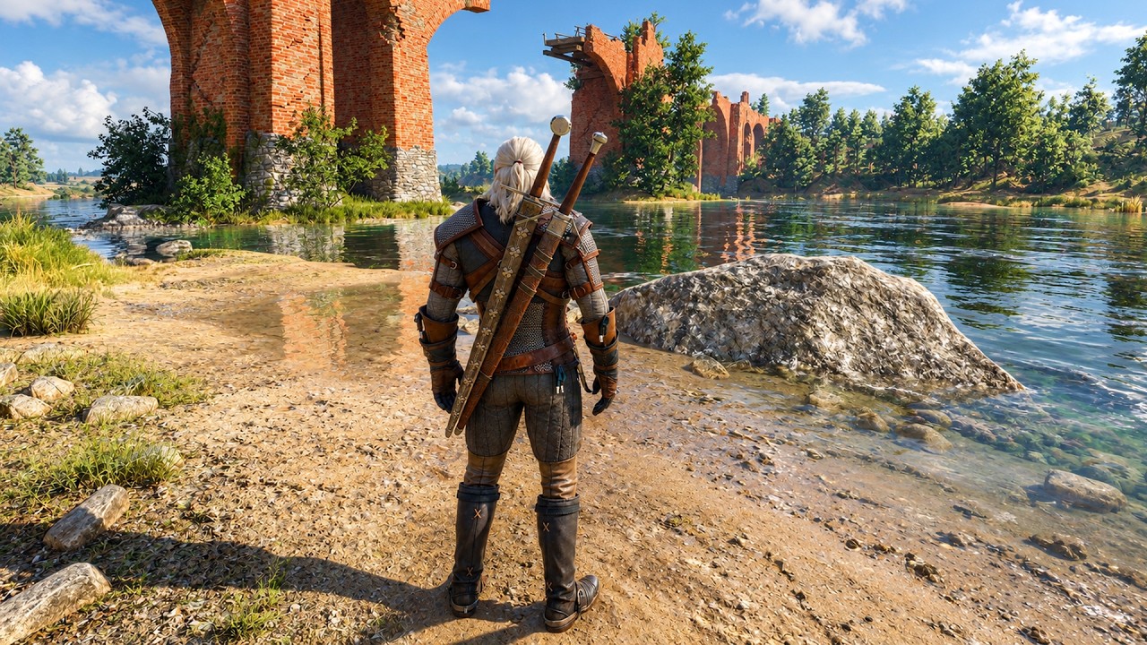 Геймплей The Witcher 3 Remastered &mdash; ЭТОТ РЕМАСТЕР ВЫГЛЯДИТ БЕЗУМНО !!!