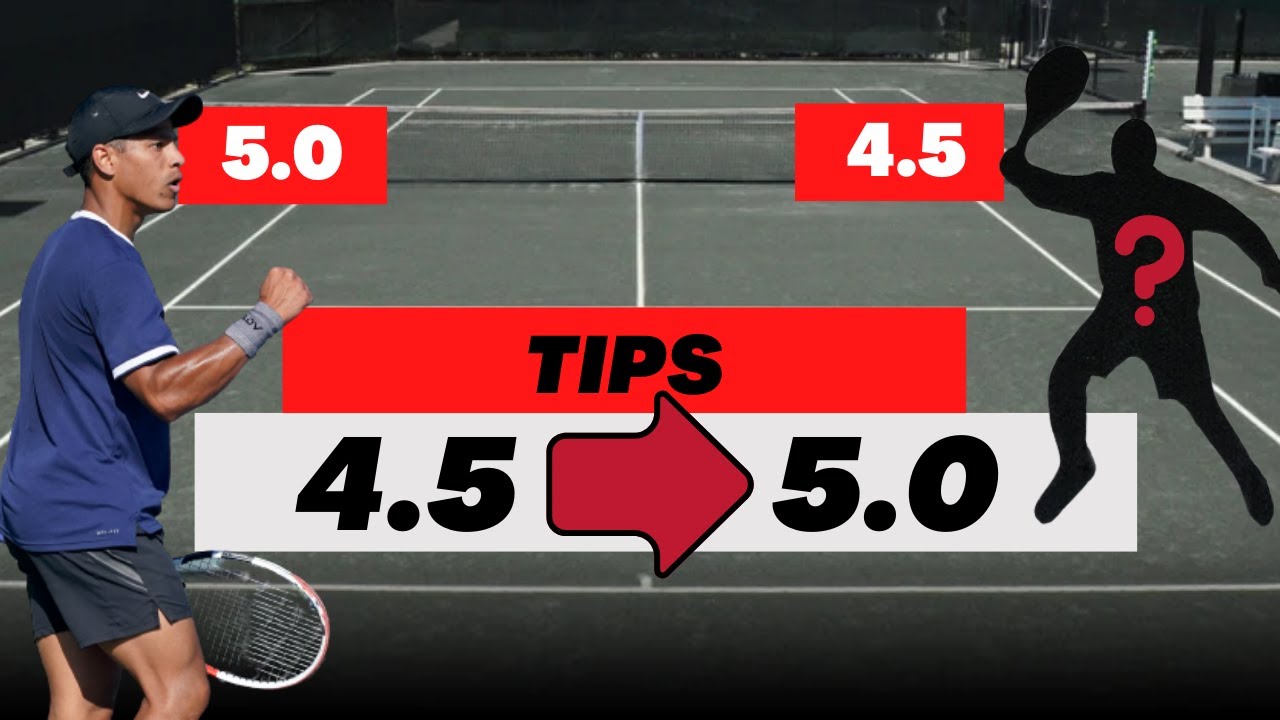 Can this 4.5 tennis 🎾 player get to the 5.0 level?