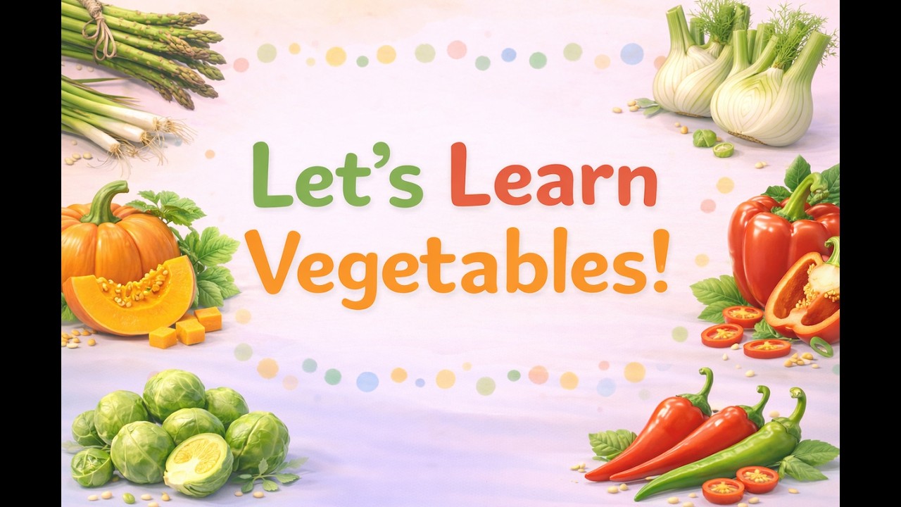 Let’s Learn Vegetables!