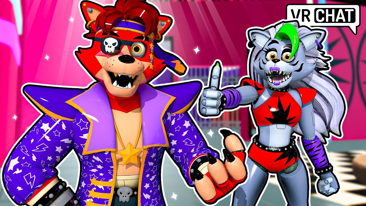 Roxanne Wolf's TWIN Brother MAKEOVER in VRCHAT