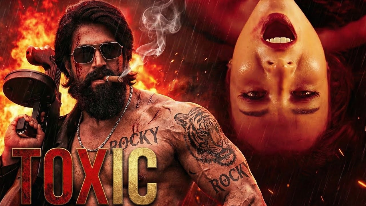 TOXIC - TRAILER YASH ☠️🔥Rocking Star Yash as RAYA🔥-  Toxic Teaser