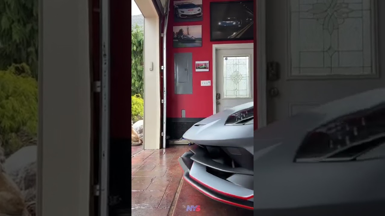 Aventador SVJ63 Roadster cold start and pure V12 symphony 🔥