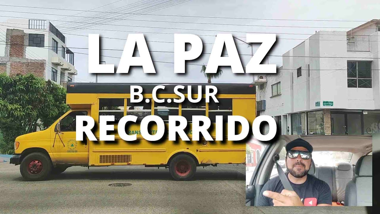 La Paz B.C.Sur ..Asi luce Hoy Recorrido por sus calles y malecón ..