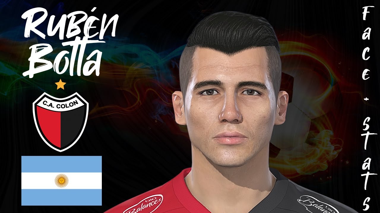 RUBÉN BOTTA | FACE + STATS | PES 2018 | COMO CREAR | HOW TO CREATE | COMO FAZER