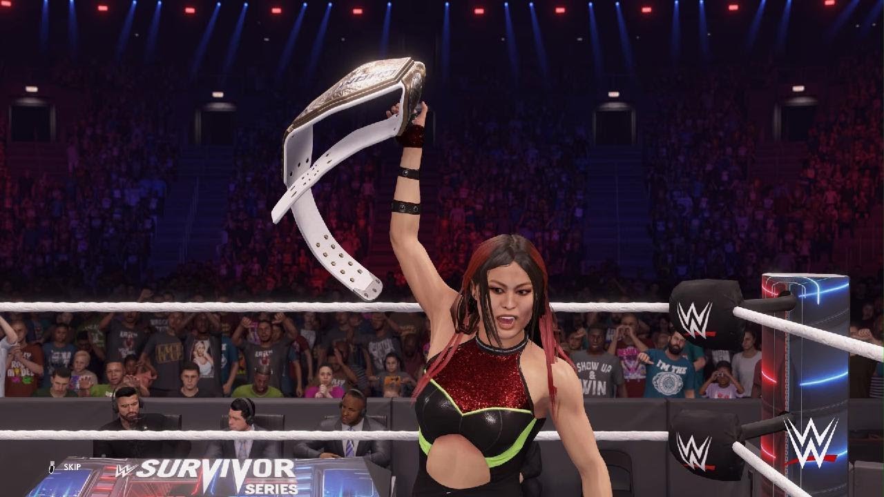 WWE 2K22 - Liv Morgan vs Io Shirai - WWE Women's United States Championship Match