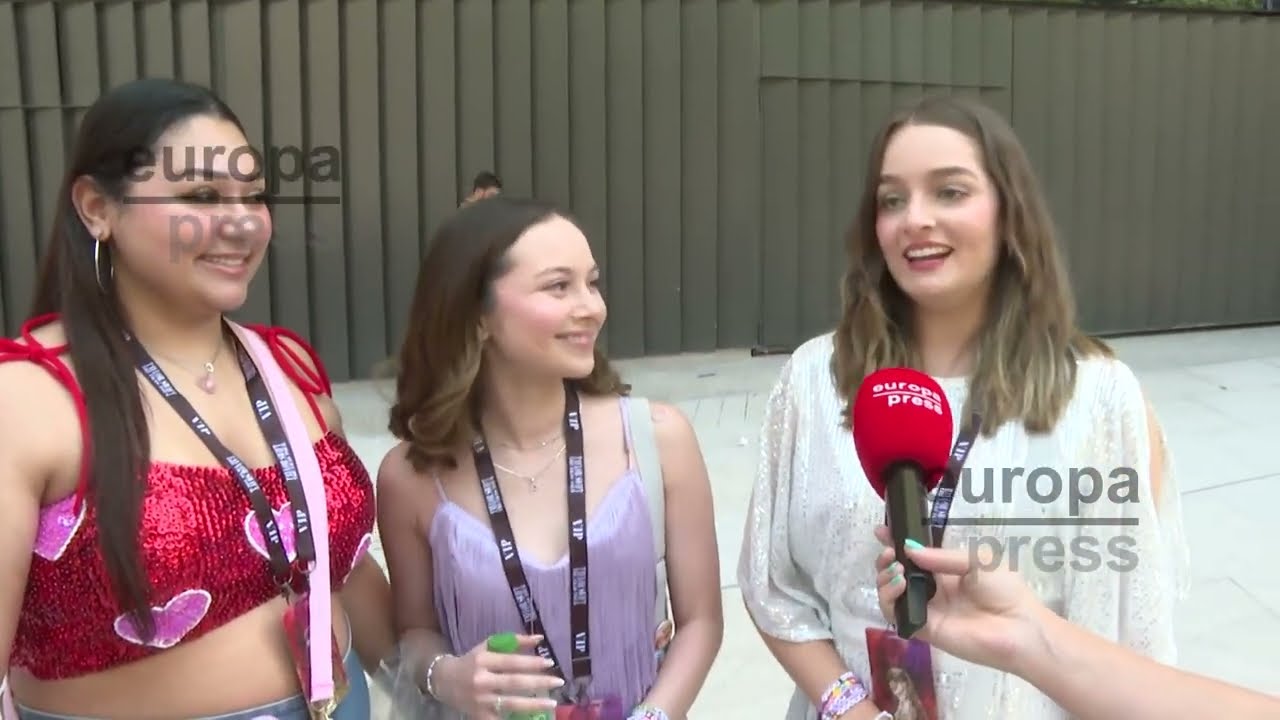 'Swifties' acuden al Bernabéu para cantar las canciones de Taylor Swift que 