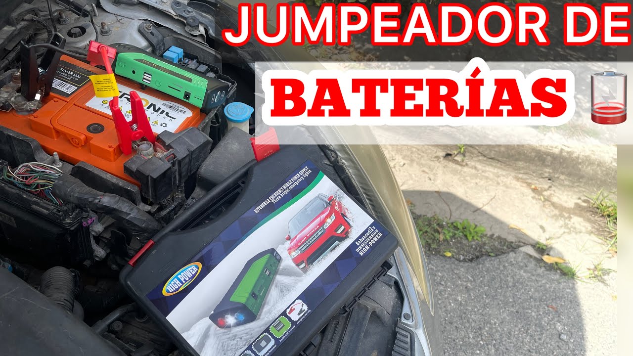 NO COMPRES UN ARRANCADOR DE BATERIAS SIN ANTES SABEL ESTO!! JUMPER HIGH POWER (ARRANCADOR DE COCHE)