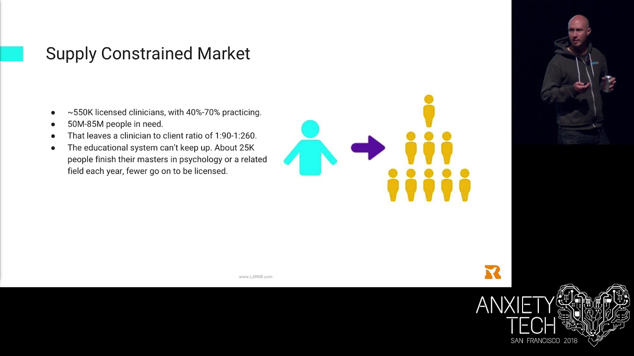 Getting Therapy to Those who Need it Most - Shawn Kernes - AnxietyTech 2018
