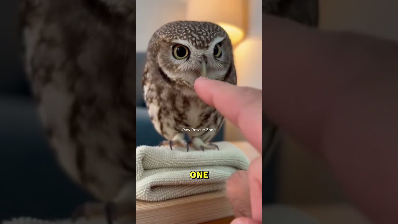 She Almost Drove Past This Owl&hellip; But Then This Happened 🦉😳 #owlrescue
