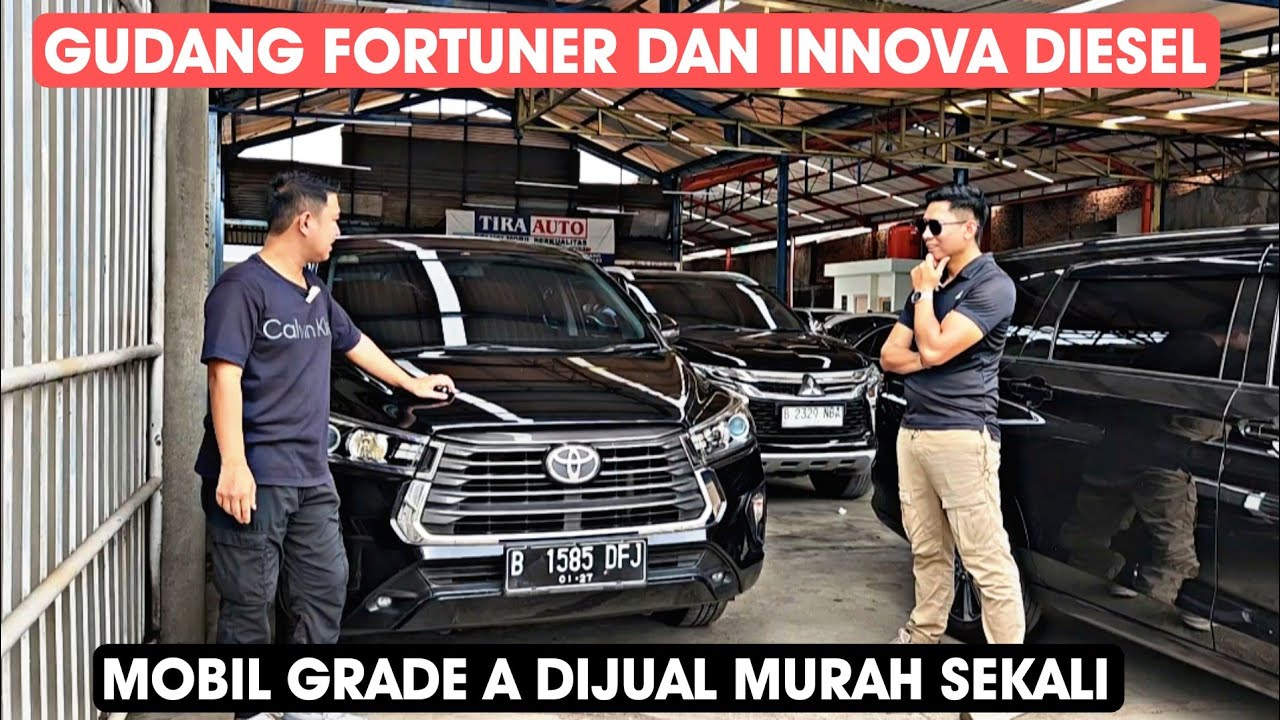 GUDANGNYA Fortuner Dan Innova Diesel Murah Grade A Nih..Kita Nego Kandas aja di Showroom Tira Auto