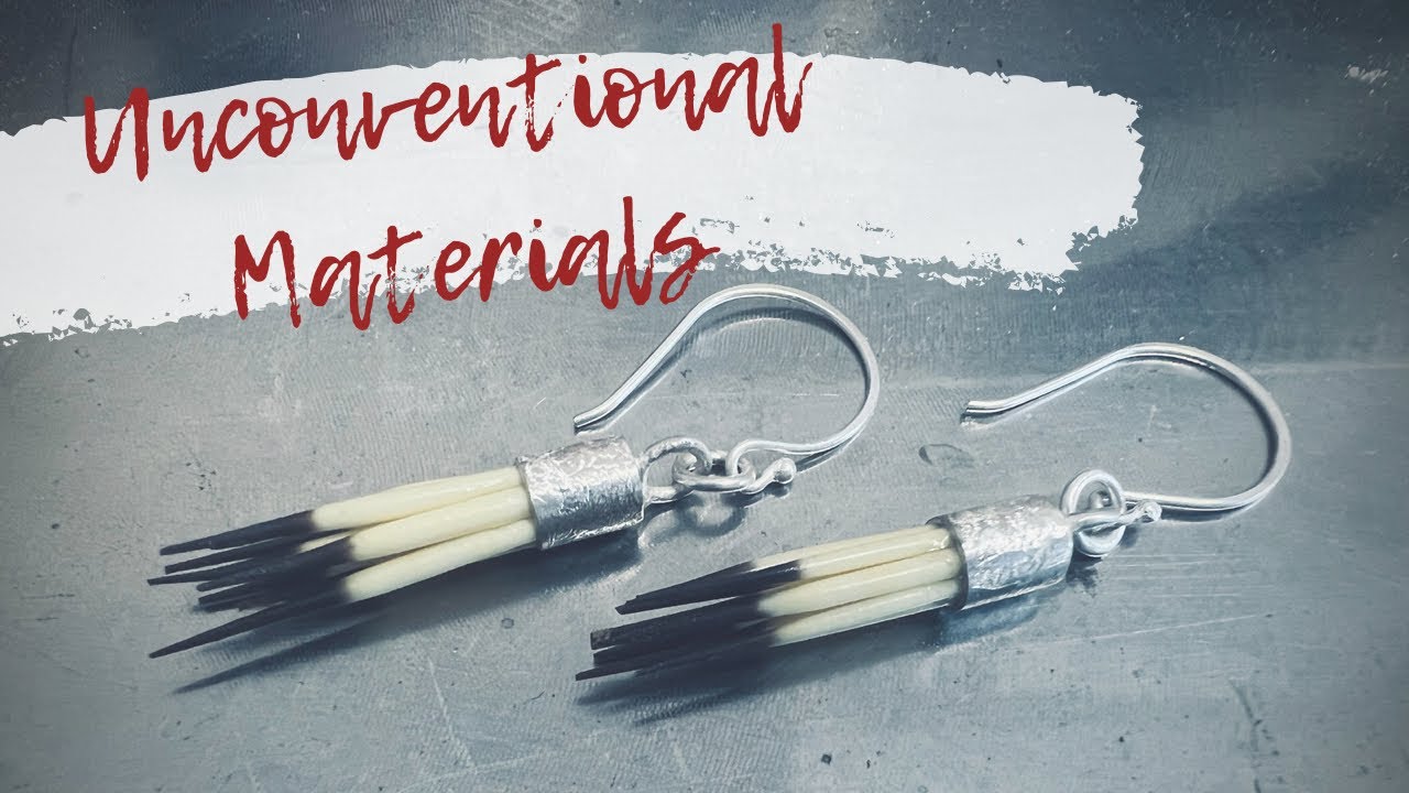 Real Time: Porcupine Quill Earrings