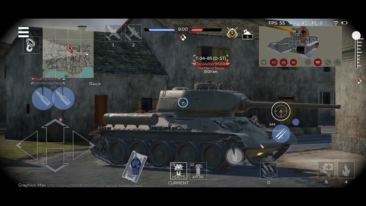 War Thunder Mobile Replay: M47 