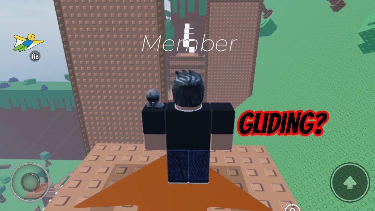 Playing ROBLOX glide tower! (VERY COOL)