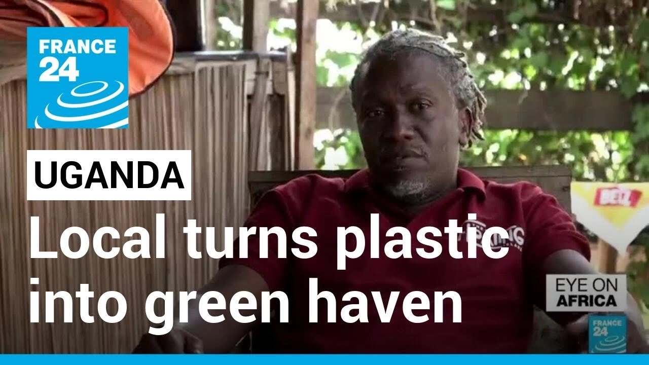 Uganda's unique island: Lake Victoria local turns plastic bottles into green haven • FRANCE 24