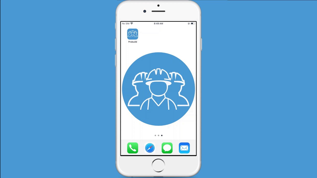 Probuild on iOS - Managing your Business Profile