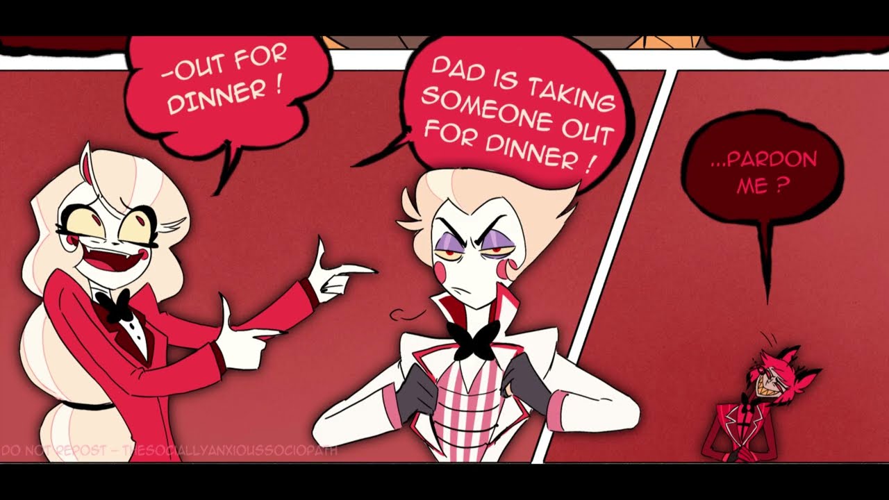 Alastor's Bad Day // Hazbin Hotel Comic Dub