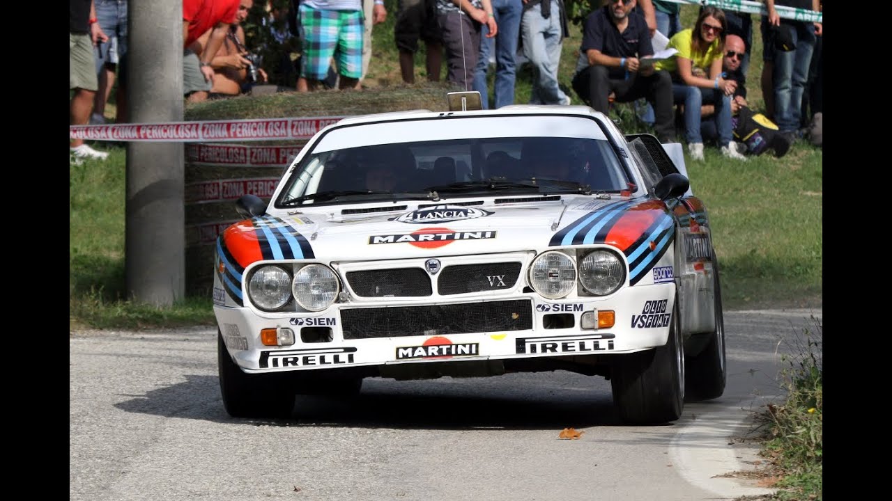 Rally Legend 2014 - 8x Lancia Rally 037!!!