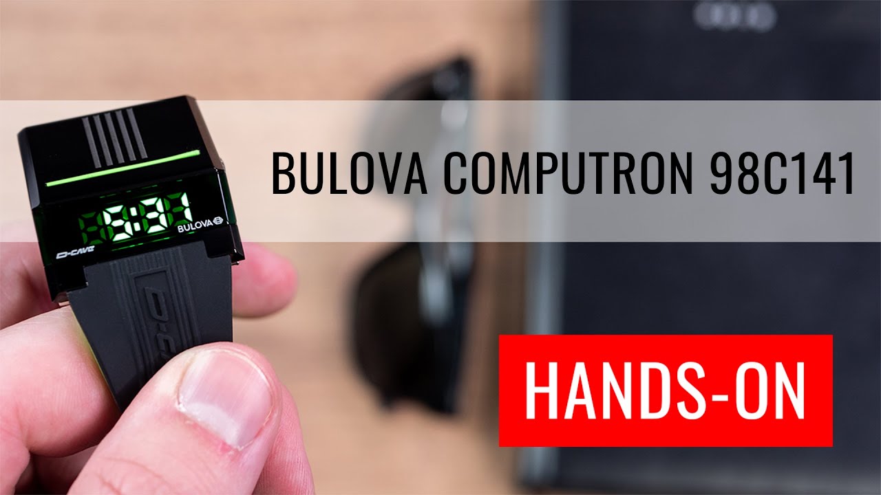HANDS-ON: Bulova Computron 98C141