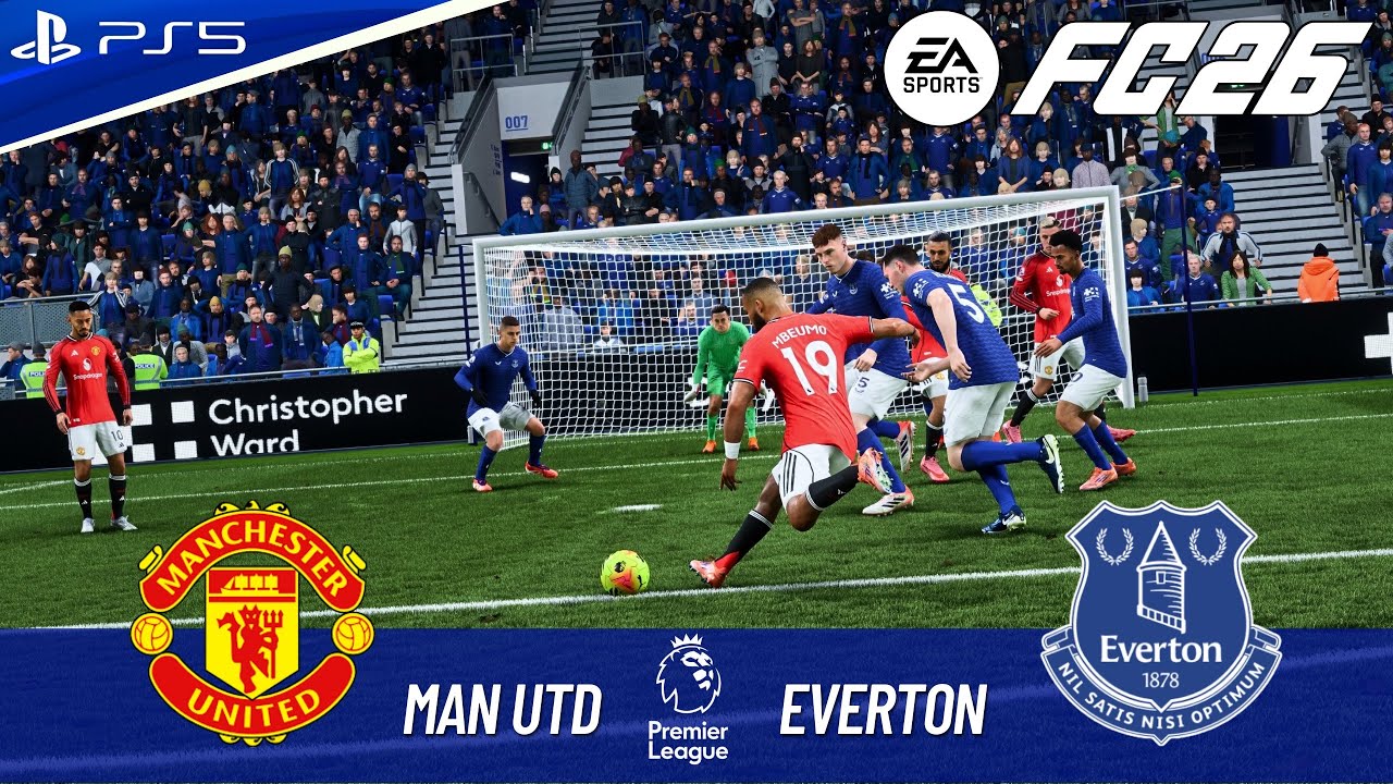 FC 26 - MAN UTD VS EVERTON FULL MATCH | PREMIER LEAGUE 25/26 | 4K60
