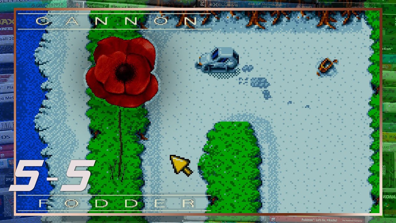Nussknackers alter Kram [5/5] Cannon Fodder 4K [Amiga|1993]