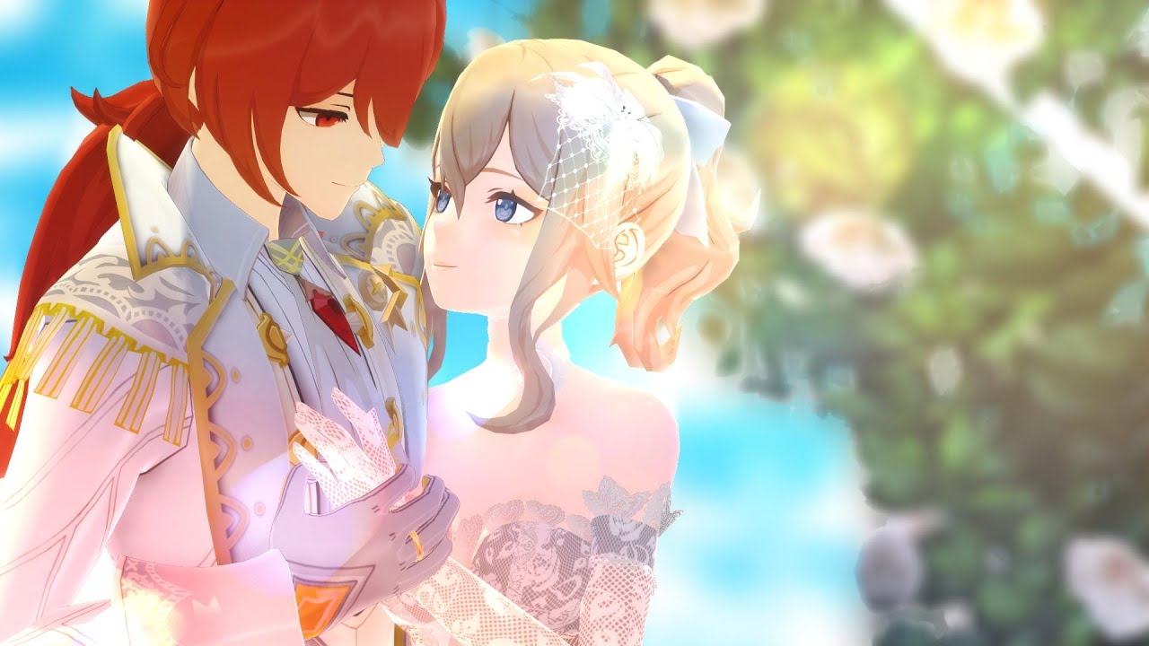 [MMD Genshin Impact] Wedding - Jean & Diluc