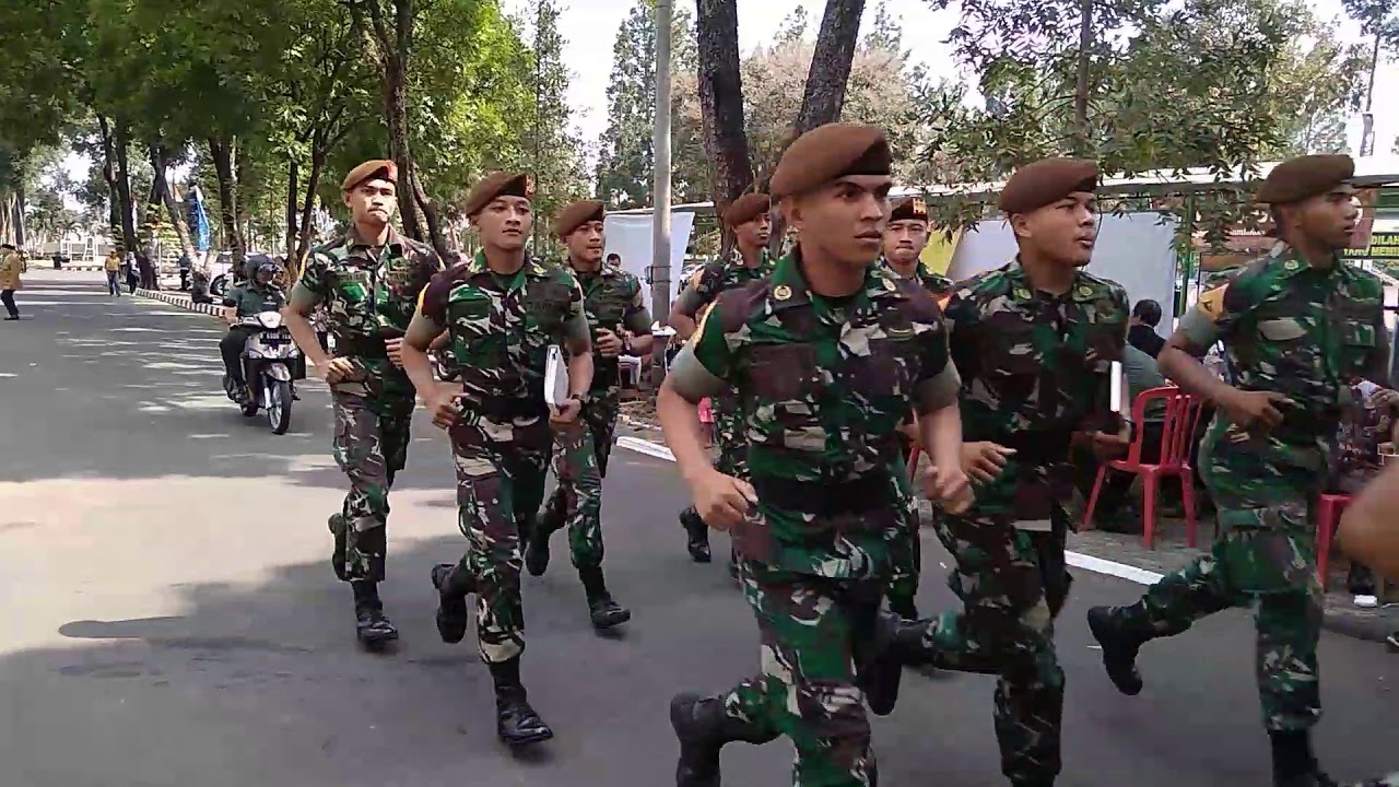 Yel-yel Prajurit Taruna TNI di AKMIL Magelang, Jawa Tengah