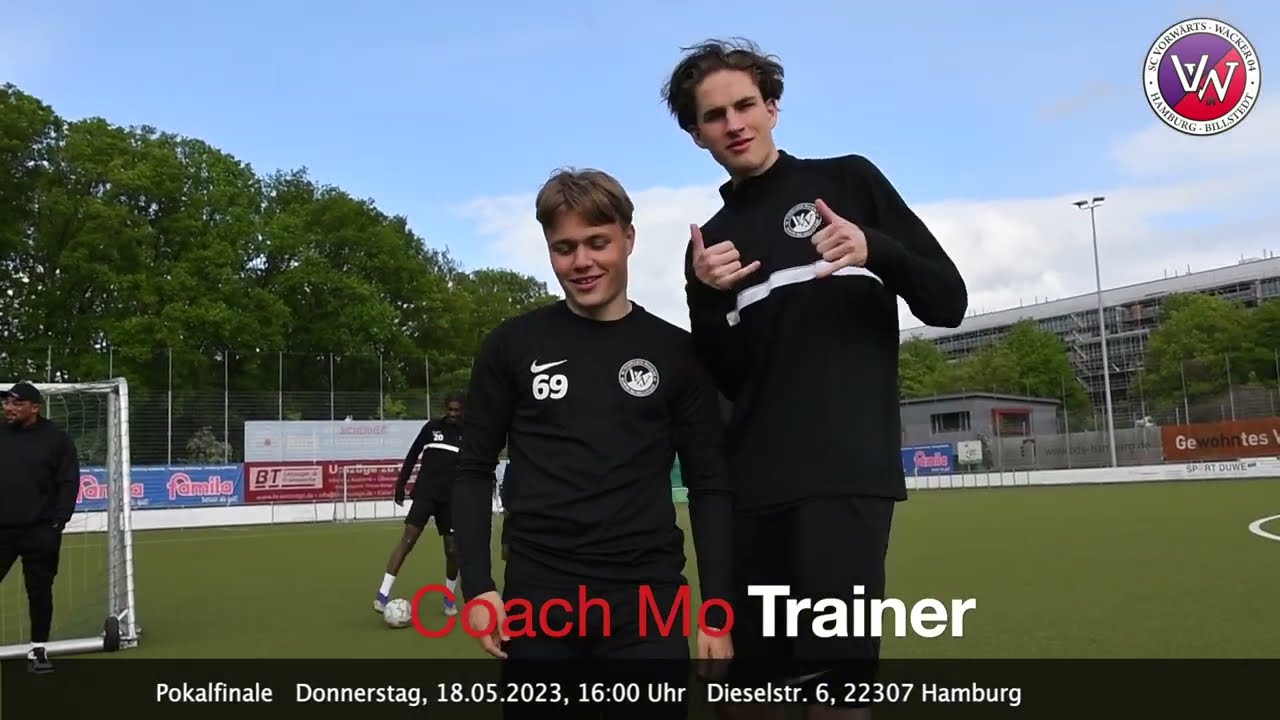 Pokalfinale U19 2023 Das Letzte Training