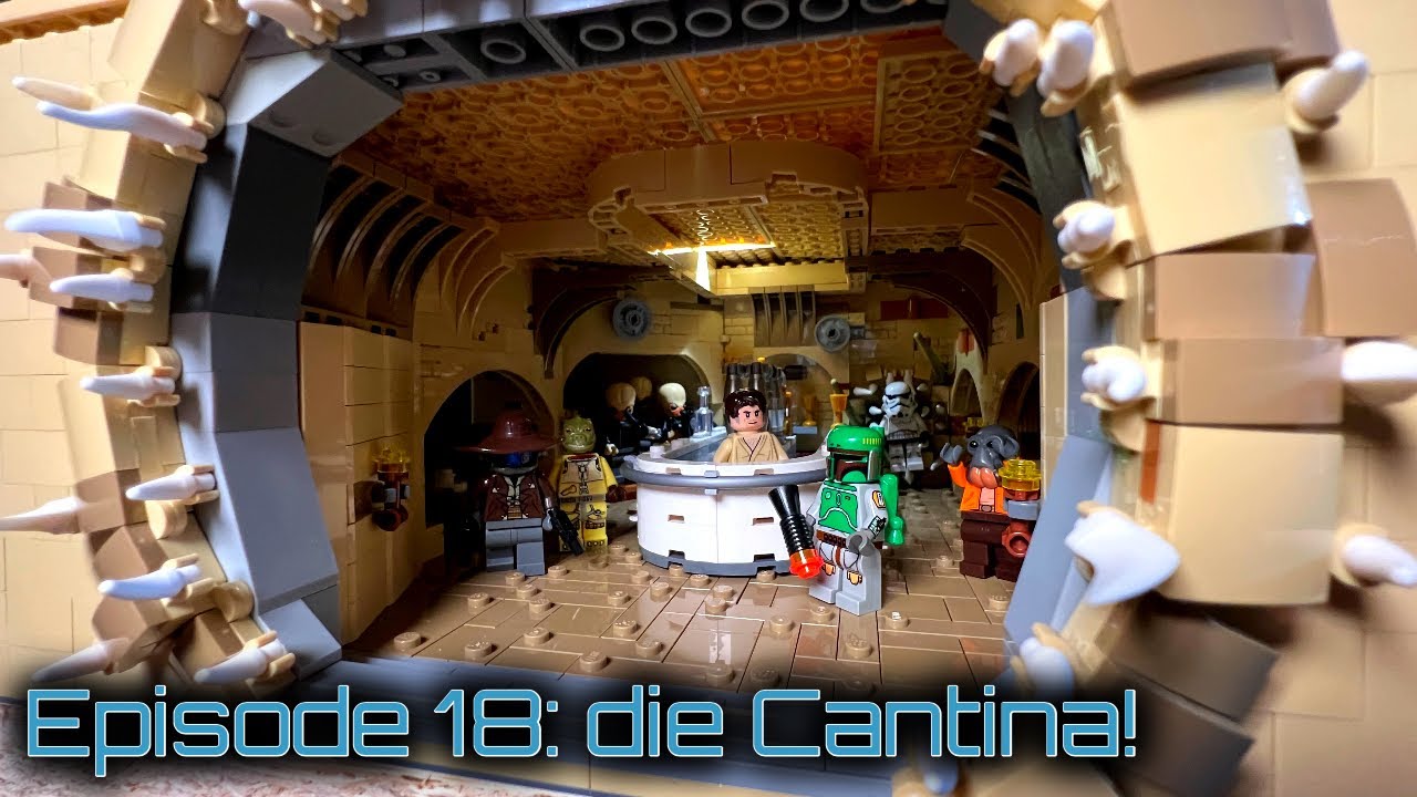 Кантина Мос-Эйсли, но в желудке Сарлакка! | Строим комнату LEGO Star Wars, эпизод 18!