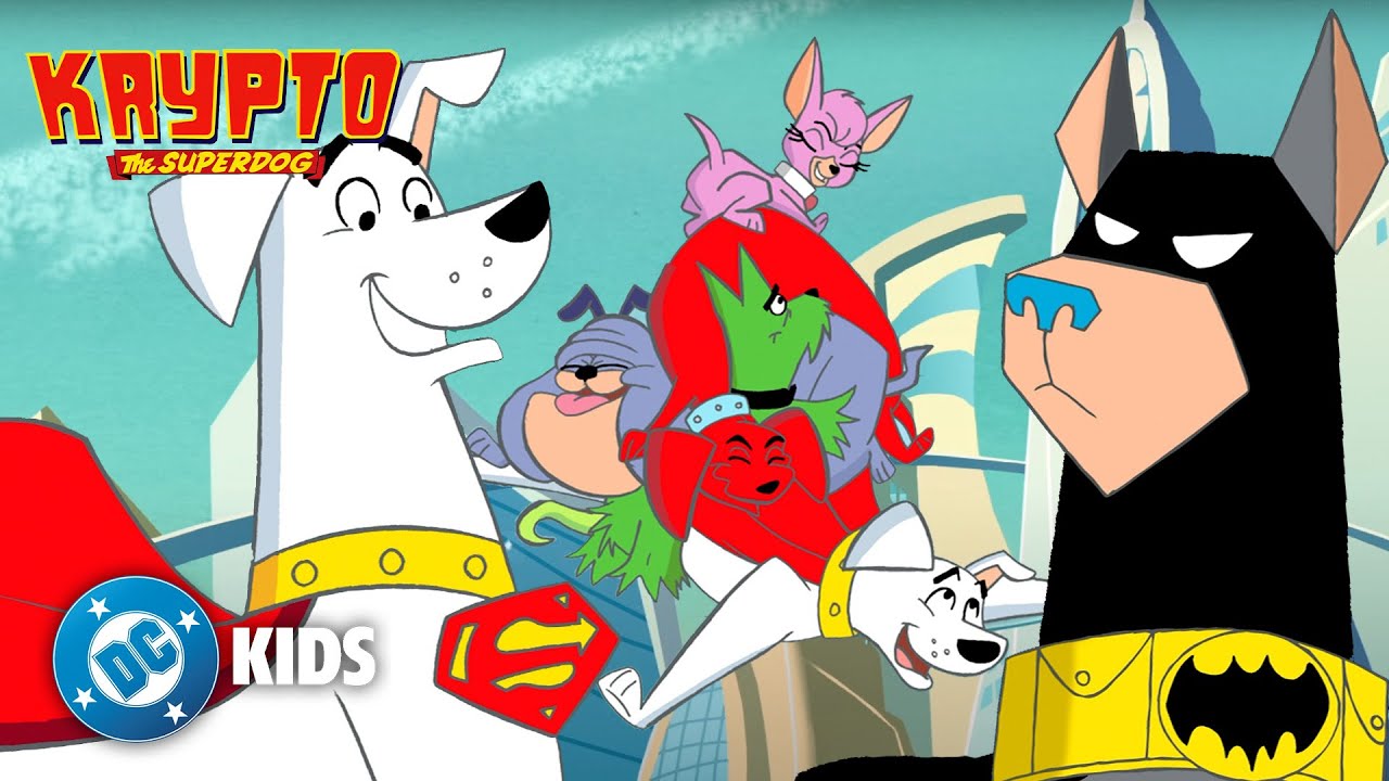 🐶🦴 BEST of Krypto The Superdog! | #KidsCartoons | @dckids