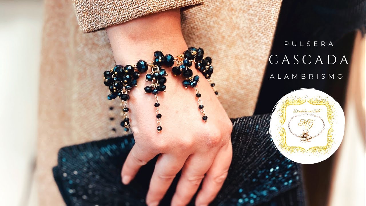 PULSERA EN ALAMBRISMO 📿 | Pulsera CASCADA en Alambrismo