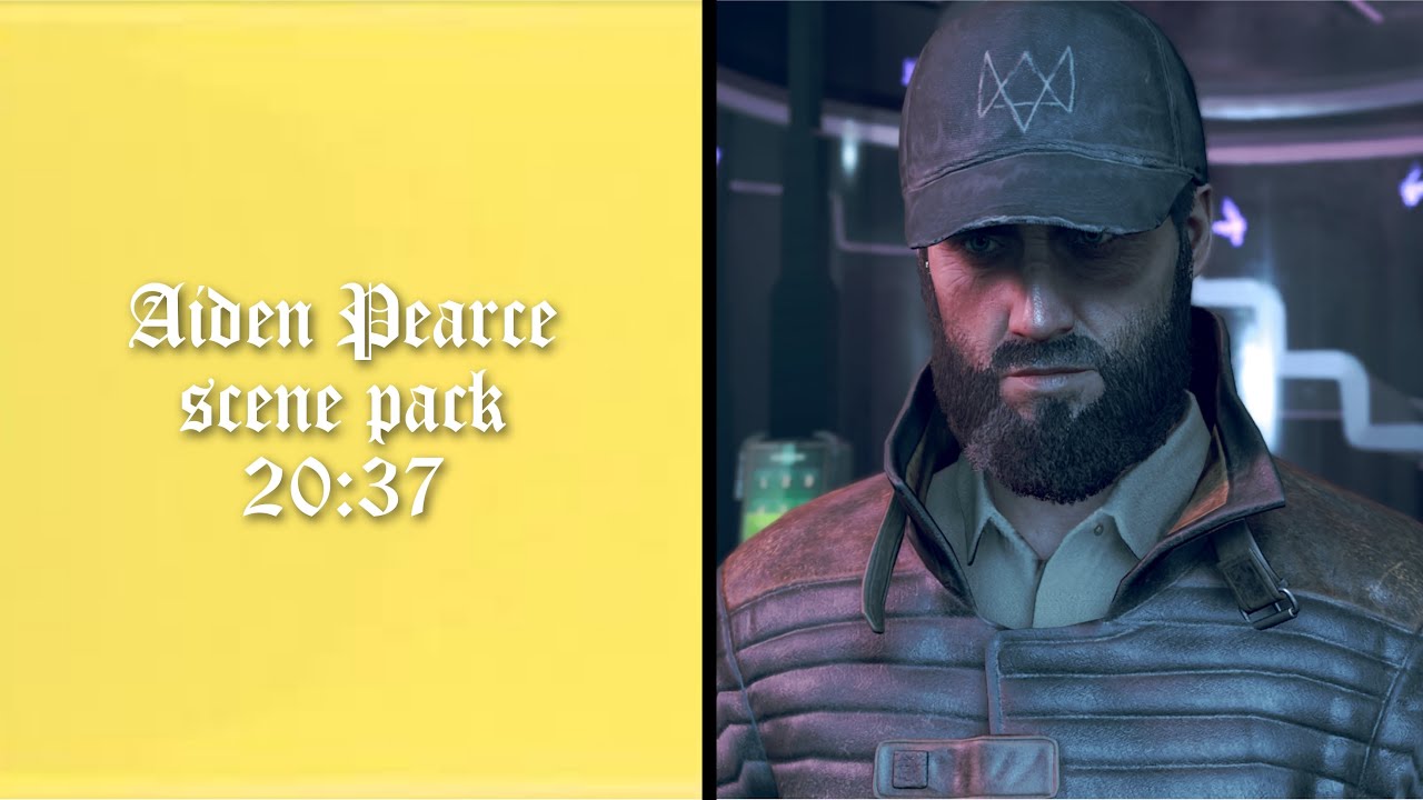 Aiden Pearce scene pack (Watch Dogs Legion)