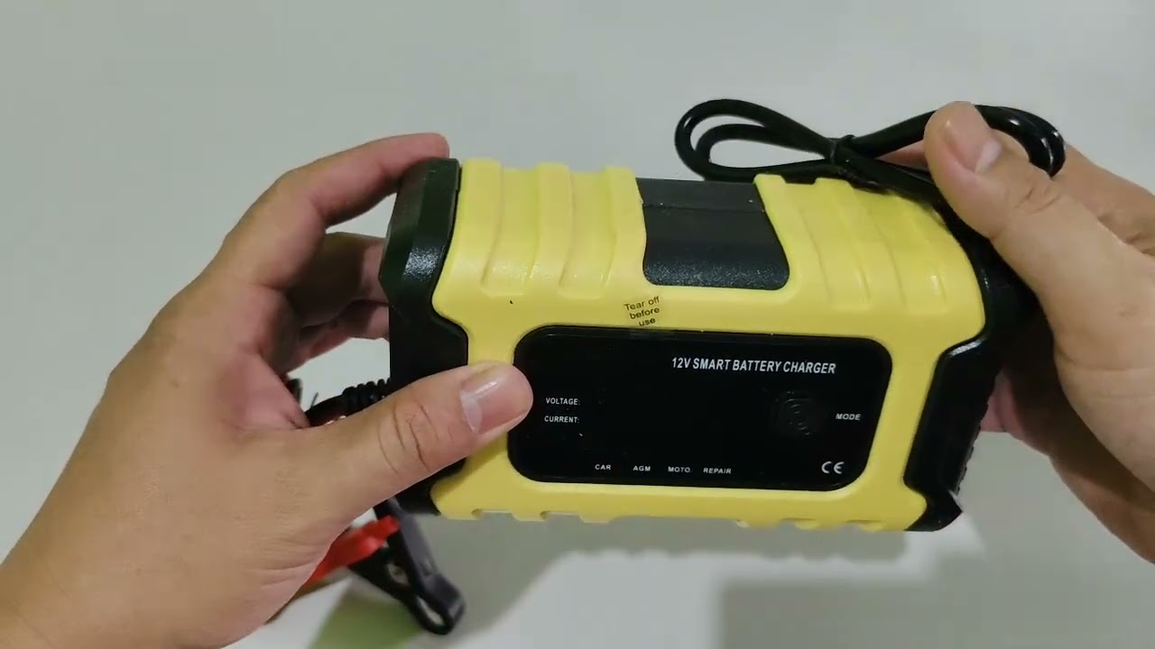 REVIEW & UNBOXING CHARGER AKI MOTOR & MOBIL FOXSUR FBC1206D 12V6A