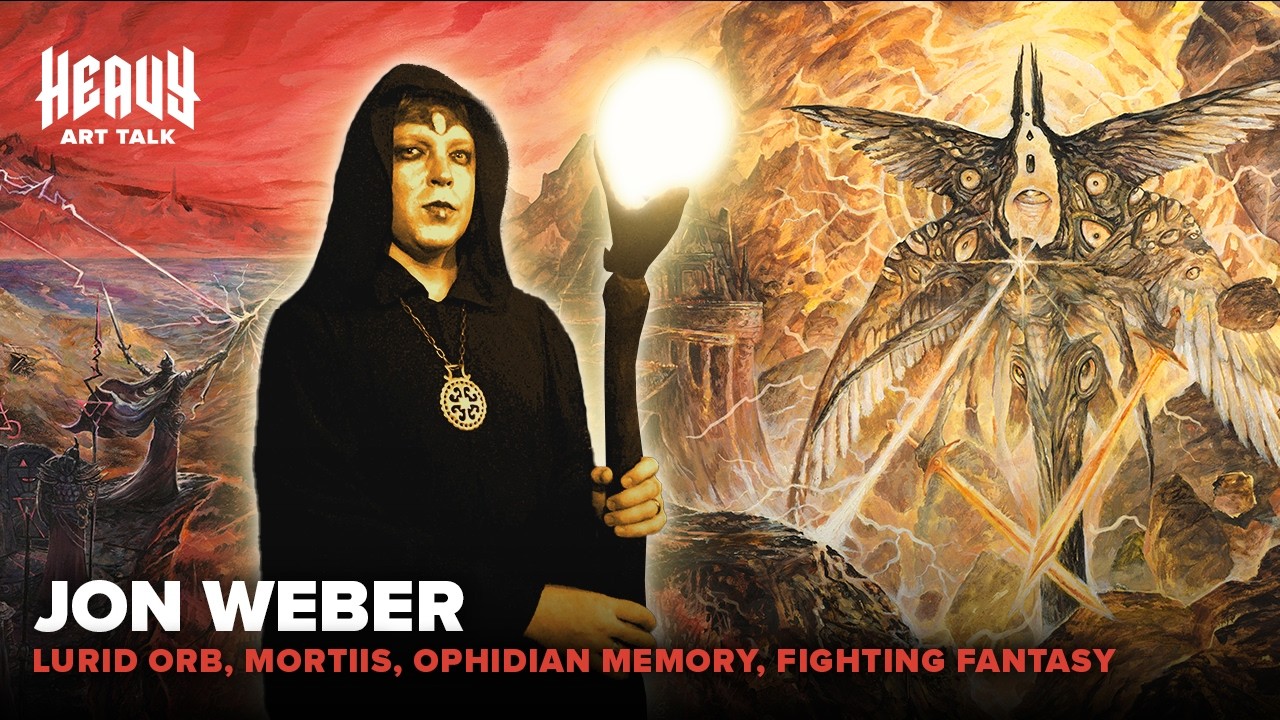 Heavy Art Talk Ep. 77: Jon Weber (Lurid Orb, Ophidian Memory, Mortiis, Quest Master)