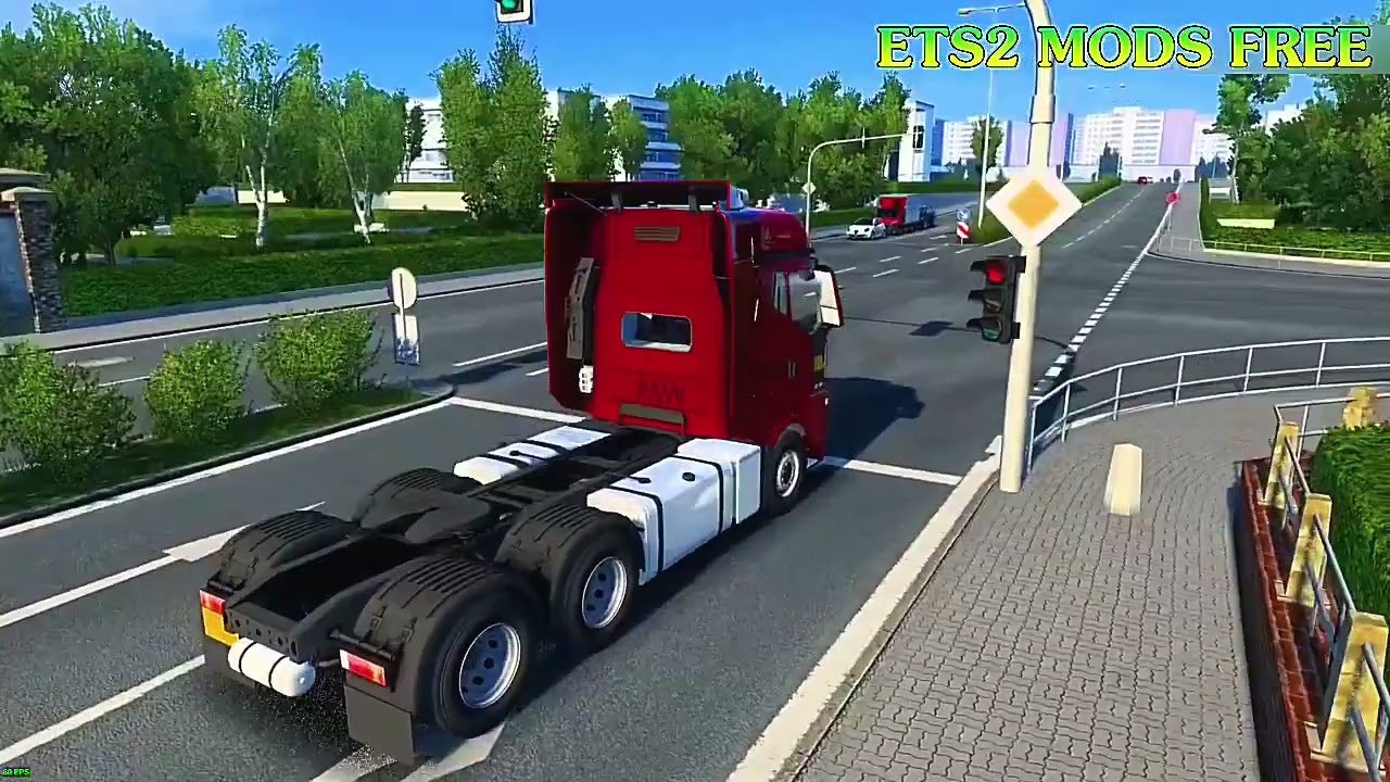 ETS 2: Jiefang J6V Road Test After Improvement