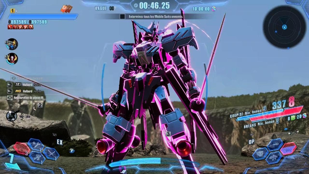 GUNDAM BREAKER 4 Gundam Vidar gameplay newtype