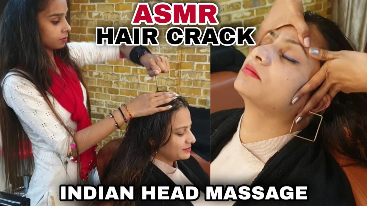 Hair Cracking head massage TO ROSE Barber from Barber RADHA..