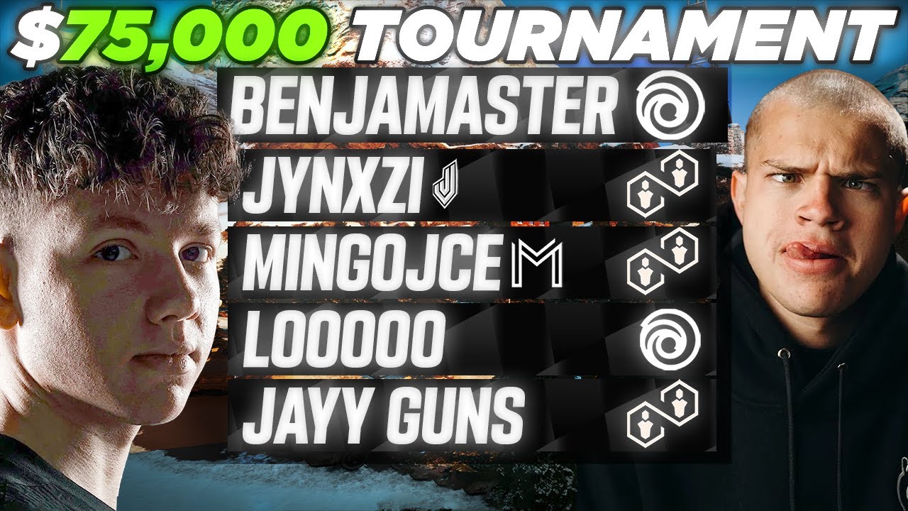 I PLAYED IN JYNXZI'S PC x CONSOLE TOURNEY WITH JYNXZI ($75,000 Tournament)