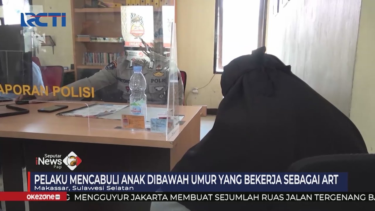 Perwira Polisi di Makassar Jadi Tersangka Kasus Pencabulan Anak Dibawah Umur #SeputariNewsPagi 09/03
